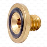 CO2 Tank Hardware Leak Stopper Permanent Screw-in O-ring Washer Brass SET OF 3 freeshipping - Star Beverage Supply Co.