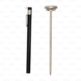 Comark NSF Approved 1" Pocket Thermometer 220° degree Stainless Steel + Sleeve freeshipping - Star Beverage Supply Co.