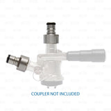 Ball Lock Corny to Sanke Keg Coupler Quick Connector Post Set Gas + Liquid-Star Beverage Supply Co.