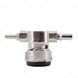 Low Profile USA Sanke D Commercial Keg Tap Coupler SS304 Stainless Steel w/ PRV-Star Beverage Supply Co.