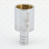 Keg Pump Adapter Hose Barb 3/8" Chrome Tubing Connector Hand Held Pump Converter freeshipping - Star Beverage Supply Co.