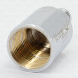 Keg Pump Adapter Hose Barb 3/8" Chrome Tubing Connector Hand Held Pump Converter freeshipping - Star Beverage Supply Co.
