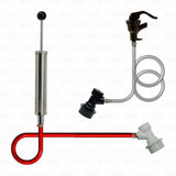 Ball or Pin Lock Beer Corny Keg 8" Pump Portable Dispenser Faucet Pigtail Set freeshipping - Star Beverage Supply Co.