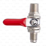 Co2 Regulator Shutoff Valve Threaded 1/4" MPT X 1/4" MFL + Hose Barb Swivel Nuts-Home & Garden:Food & Beverages:Beer & Wine Making-Star Beverage Supply Co.