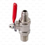 Co2 Regulator Shutoff Valve Threaded 1/4" MPT X 1/4" MFL + Hose Barb Swivel Nuts-Home & Garden:Food & Beverages:Beer & Wine Making-Star Beverage Supply Co.
