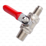 Co2 Regulator Shutoff Valve Threaded 1/4" MPT X 1/4" MFL + Hose Barb Swivel Nuts-Home & Garden:Food & Beverages:Beer & Wine Making-Star Beverage Supply Co.