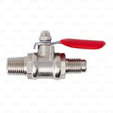 Co2 Regulator Shutoff Valve Threaded 1/4" MPT X 1/4" MFL + Hose Barb Swivel Nuts-Home & Garden:Food & Beverages:Beer & Wine Making-Star Beverage Supply Co.