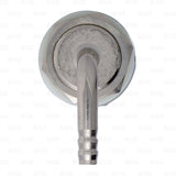 Stainless Steel Draft Beer Tower Faucet Shank 90º Elbow Gooseneck + 3/16" Barb-Business & Industrial:Restaurant & Food Service:Bar & Beverage Equipment:Draft Beer Dispensing:Draft Beer Towers & Faucets-Star Beverage Supply Co.