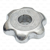 CO2 Tank Replacement Hand Wheel Handle M6 + 5/16" Nut + Spring Set Steel CHROME freeshipping - Star Beverage Supply Co.