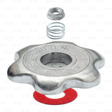 CO2 Tank Replacement Hand Wheel Handle M6 + 5/16" Nut + Spring Set Steel CHROME freeshipping - Star Beverage Supply Co.