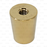 Gold Brass Finish Beer Tap Handle Replacement Ferrule 3/8" Threaded Base 10 PACK freeshipping - Star Beverage Supply Co.