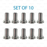 3/8" Draft Beer Shank Tailpiece Barb Tail Piece Hardware Chromed Brass SET OF 10 freeshipping - Star Beverage Supply Co.
