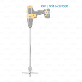 15" Agitating Stir Rod Drill Aeration Paddle for Home Brewing Wine Making SS304 freeshipping - Star Beverage Supply Co.