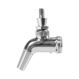 Forward Sealing Commercial Quality Beer Faucet - Threaded Spout Stainless Steel Star Beverage Supply Co.